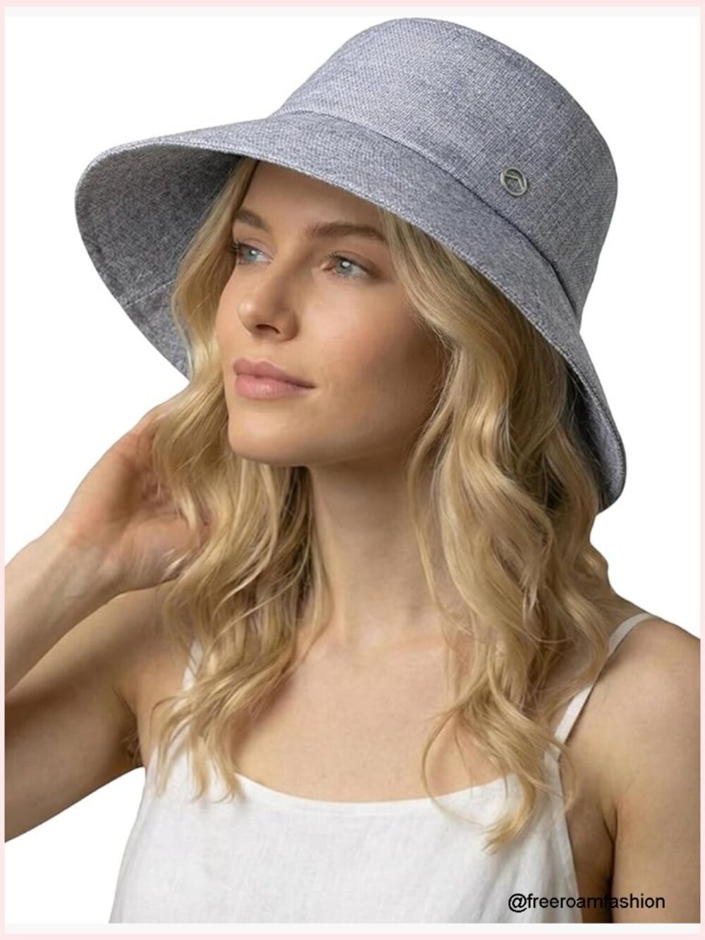 Wide Brim Bucket Hat UPF 50+ Sun Protection Lightweight Packable for Travel